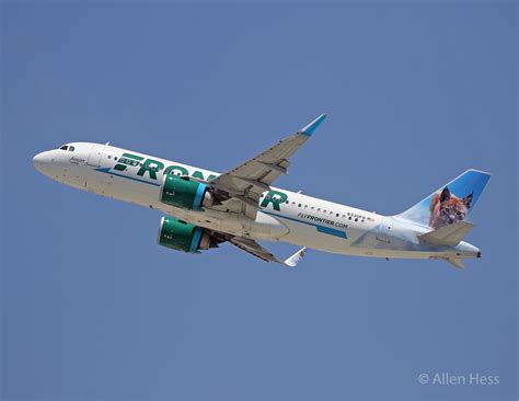 N Fr Frontier Airlines Airbus A Junior The Lynx Flickr