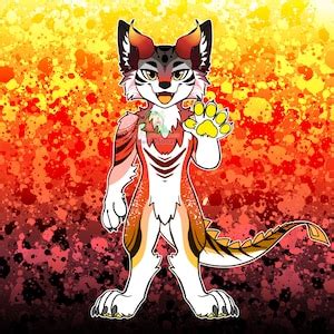 Furry Adopt Character Canine Wolf Fursona Chibi Character Anthro Design