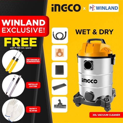 INGCO By Winland Vacuum Cleaner 1300watt VC13301 Lazada PH