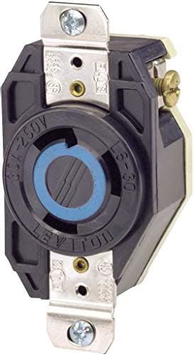 Leviton 2720 30 250 Volt 3 Phase Flush Mounting Locking