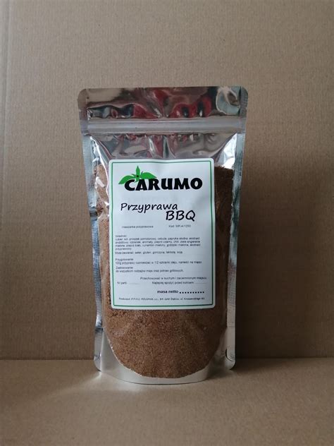 Carumo Przyprawa Bbq Barbecue Do Grilla 500g Ceny I Opinie Ceneo Pl