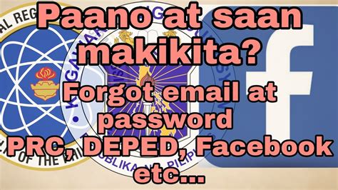 Paano At Saan Makikita Ang Ating Email Account At Password Ng Ating