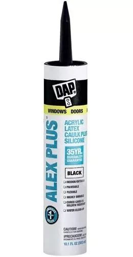 Sellador Acrilico Dap Alex Plus Multiuso Negro 300ml Pz MercadoLibre