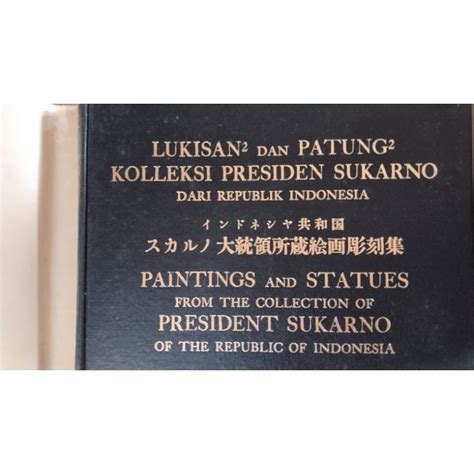 Jual Buku Koleksi Lukisan Patung Bung Karno Soekarno Shopee Indonesia