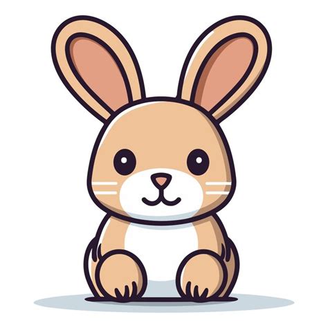 Premium Vector Easter Bunny Isolated Vector Illustration