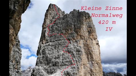 Kleine Zinne Normalweg Cima Piccola Di Lavaredo Via Normale Tre