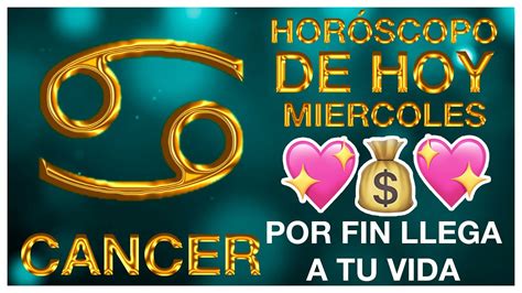 ♋ CÁncer Hoy ♋ Llega Lo Que Estabas Esperando HorÓscopo De Hoy 25