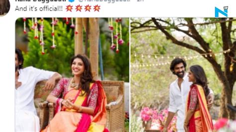 Its Official Rana Daggubati And Miheeka Are Engaged Amid Lockdown