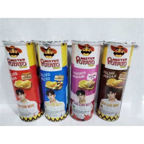 Jual Mister Potato Crisps Cha Eun Woo Mr Potato Crisps Gr Shopee