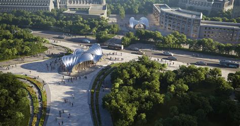 Work Begins On Three Ukrainian Metro Stations Designed By Zaha Hadid