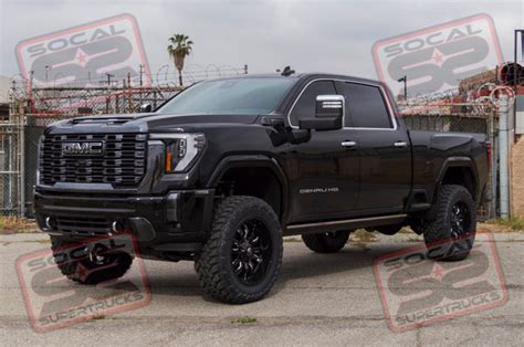 2024 Gmc Sierra 2500 Hd Denali Ultimate Cst 4 Lift Fuel Off Road Wheels Toyo Tires