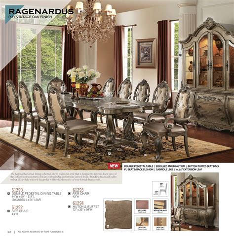 Acme Furniture Catalog 2019 Dining Room