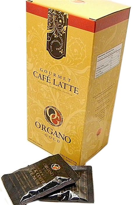 Organo Gold Cafe Gourmet Latte Instant Coffee With Certified