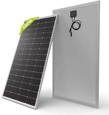 Amazon Newpowa W Watt Solar Panel V Monocrystalline High