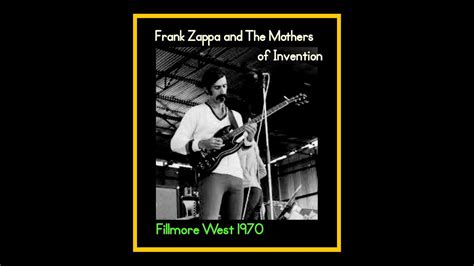 Zappa And The Mothers Of Invention Fillmore West Complete