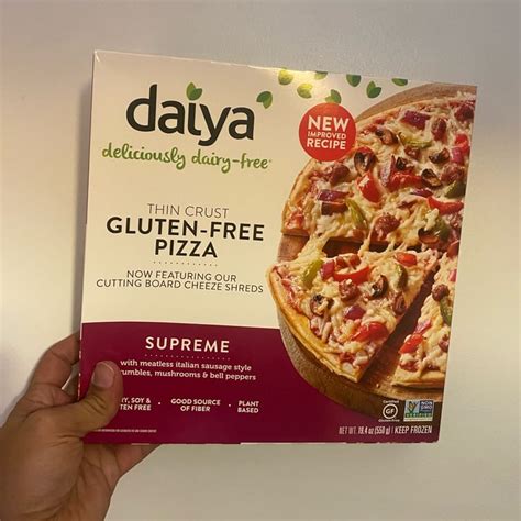 Daiya Gluten Free Supreme Pizza Review Abillion