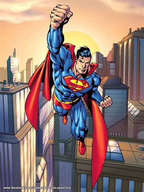 Superman By Jose Luis Garcia Lopez Mundo Superman Superman Man Of