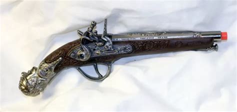 Gonher Play Cap Gun Flintlock Pistol No 40 Disney Tsa Confiscation £19