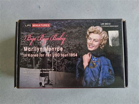 Life Miniatures Lm B Bye Bye Baby Marilyn Monroe In Korea For Her