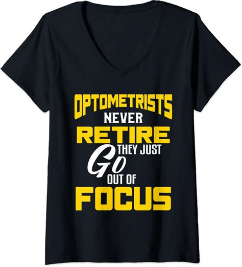 Womens Funny Optometry Retirement Quote For An Optometrist