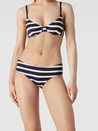 Esprit Bikini Mit Streifenmuster Modell Brela Marine Online Kaufen