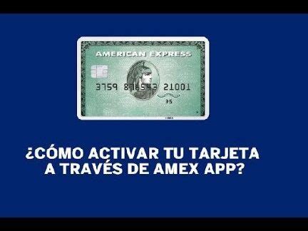 Gu A Para La Activaci N De Tu Tarjeta American Express C Mo Activar