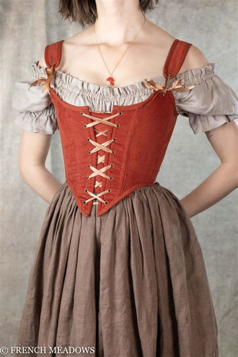 Natural Puff Sleeve Linen Chemise Renaissance Fair Costume