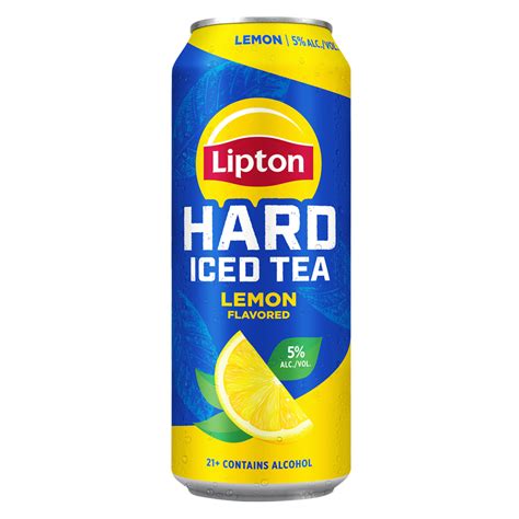 Lipton Hard Iced Tea Lemon 24oz Single Can Single 24oz Can 5 ABV