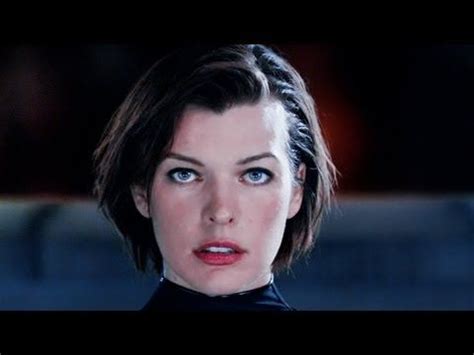 Peerless Milla Jovovich Resident Evil Final Cut Hairstyle Square Face Curly Short Hairstyles ...