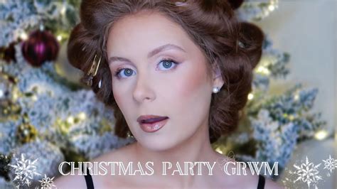 Christmas Party Grwm Glam Af Youtube