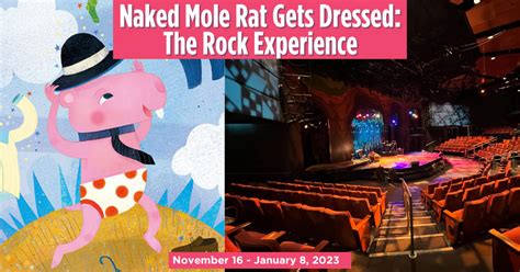 Mo Willems Naked Mole Rat Gets Dressed The Rock Experience At