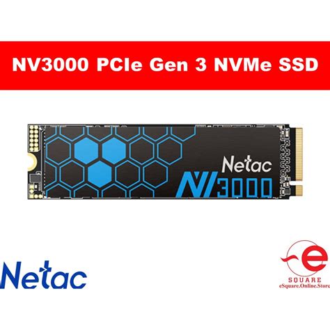 Netac NV3000 PCIe Gen 3 NVMe SSD Shopee Malaysia