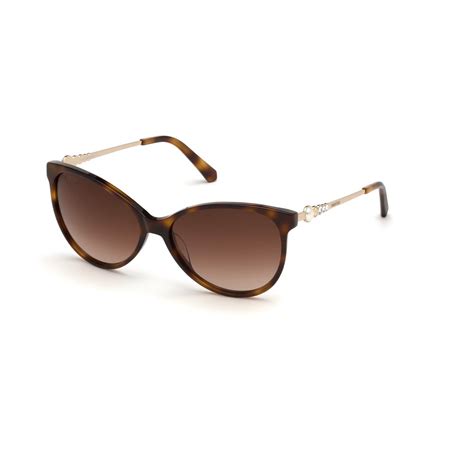 Swarovski Women Sunglass Sk0190 Square Havana Online At Best Price Sunglass Female Lulu Uae