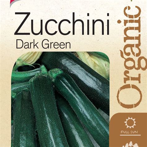 Seed Zucchini Dark Green Lushingtons