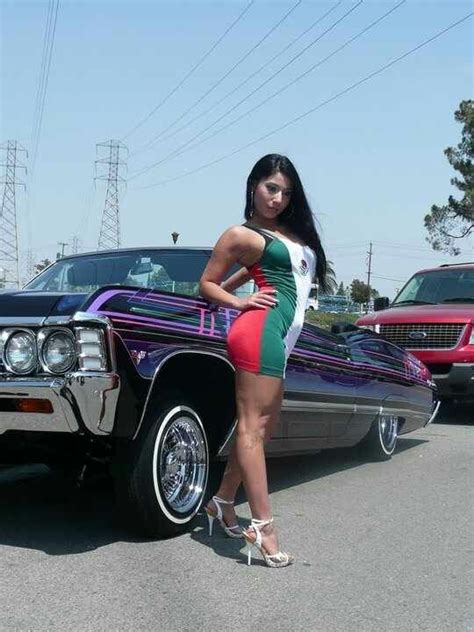 Mexican Lowrider Cars Girls