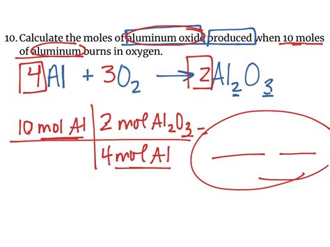 Stoichiometry Mol To Mol Science Showme