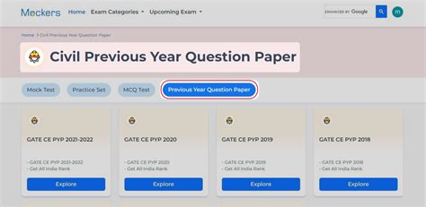 Gate Previous Year Question Papers For Civil Engineering With Solutions