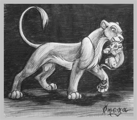 Nala little Kiara by OmegaLioness on deviantART | Lion king art, Lion ...