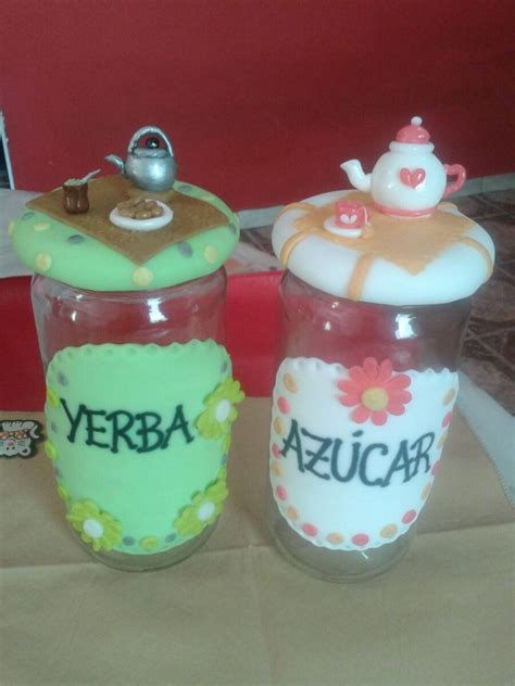 Frascos Decorados Con Porcelana Fria Google Search Porcelana