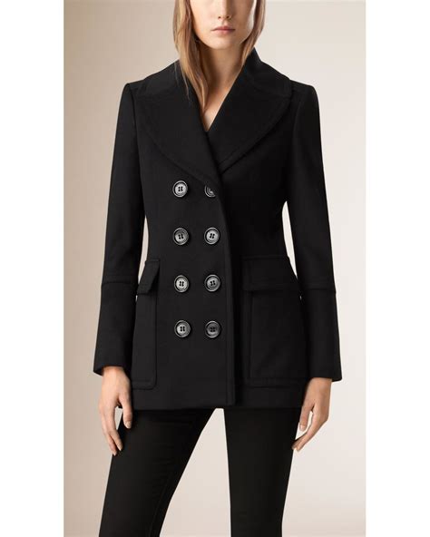 Arriba 53 Imagen Burberry Wool Cashmere Pea Coat Abzlocal Mx