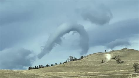 Weather Wise Horseshoe Vortex Clouds Youtube