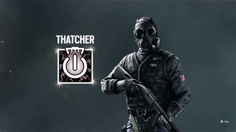 Rainbow Six Siege Thatcher Operator Video Youtube