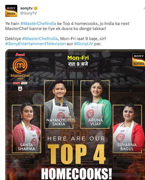 Masterchef India 7 Top 4 Finalists Masterchef Grand Finale Date Winner