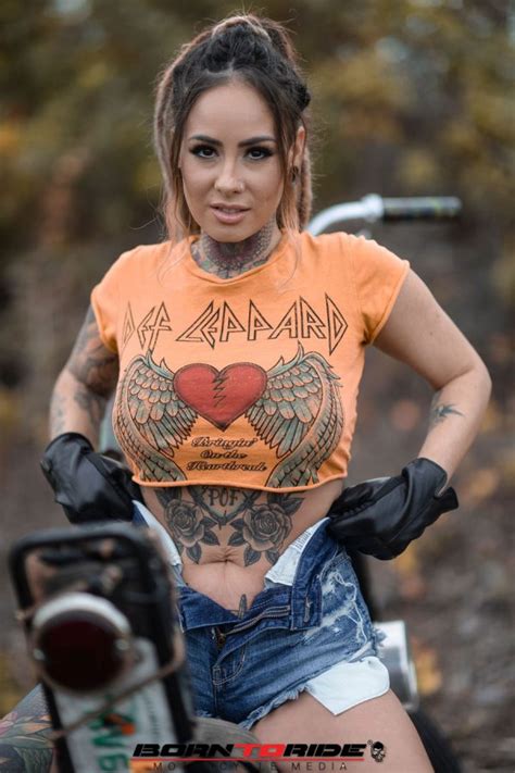 Biker Babe Velvet Queen 10 Born To Ride Motorcycle Magazine