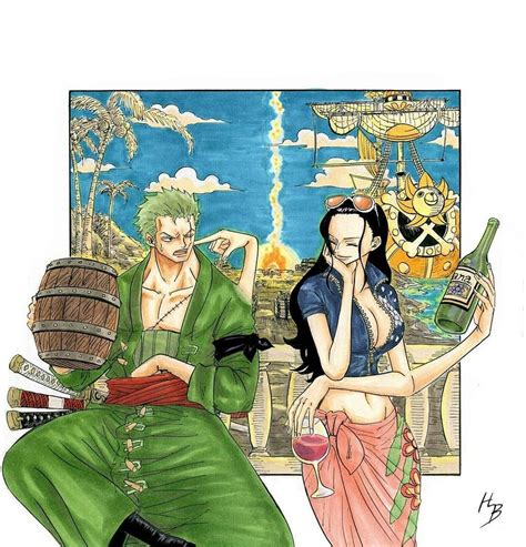 Zoro Robin fanart : r/OnePiece