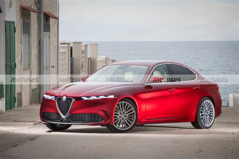 Alfa Romeo Giulia un render anticipa le novità del restyling