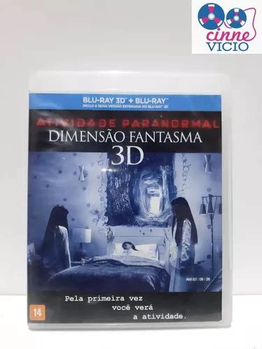 Blu ray Atividade Paranormal Dimensão Fantasma 3d Parcelamento sem