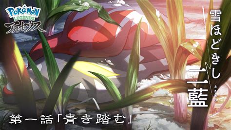 オリジナルwebアニメ 「雪ほどきし二藍」 『pokémon Legends アルセウス』公式サイト