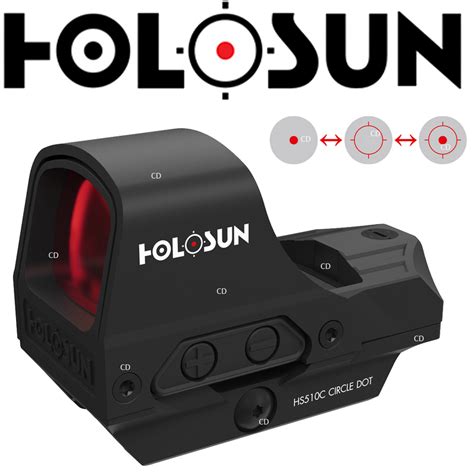 Viseur Point Rouge Holosun HS510C Optique Tir Sportif Viseurs