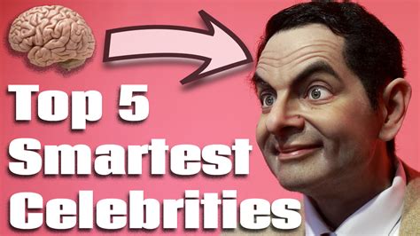 Top 5 Celebrity Geniuses Amazing Videos